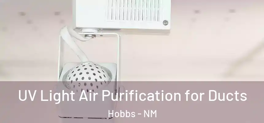 UV Light Air Purification for Ducts Hobbs - NM